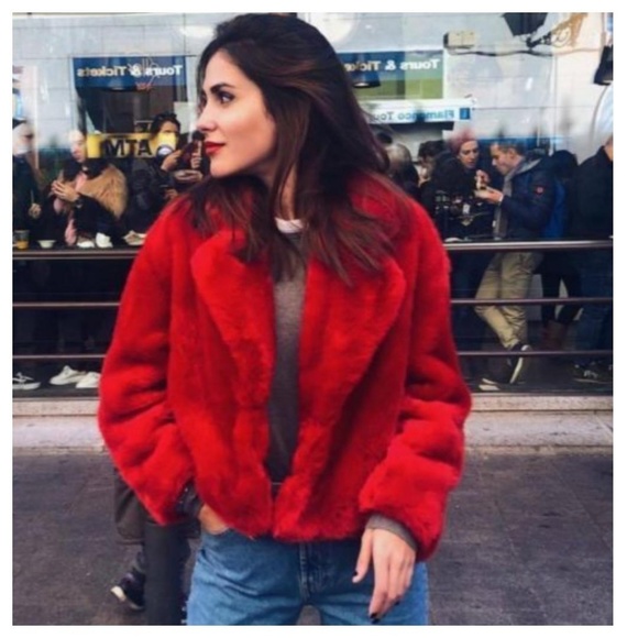red coat zara